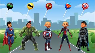 Tebak Gambar Superhero Avengers Spiderman , Ironman , Superman , Captain America , Batman dan Hulk