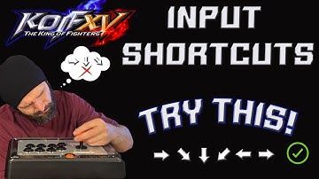KOFXV Alternate Inputs/ Input Shortcuts Explained