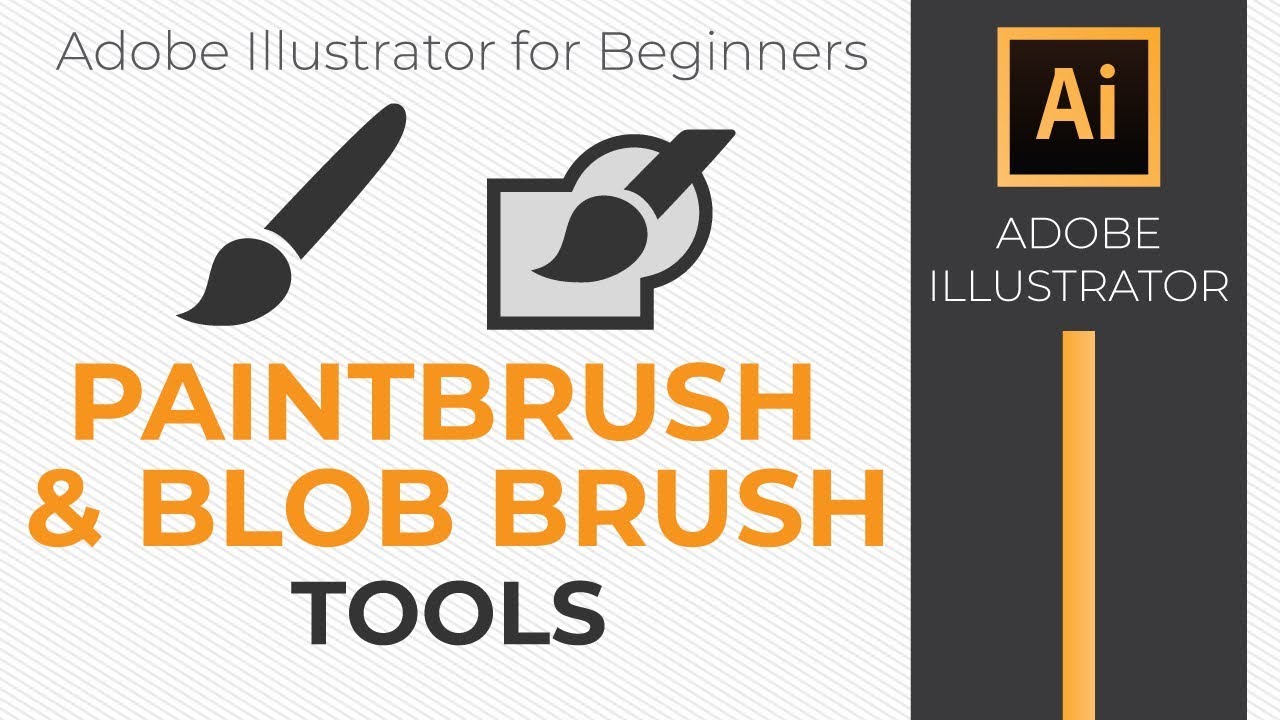 How to use the Paintbrush and Blob Brush Tools in Illustrator CC 