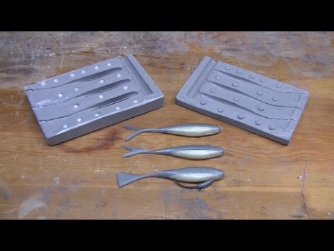 MakeLure: How to make your own production lure molds - YouTube