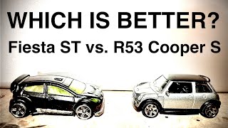 Fiesta ST vs. R53 Cooper S @GenXJeffstuff
