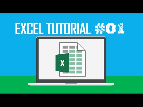 Excel Tutorial #1:  Creating a New Workbook (Ctrl + N)