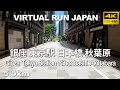 Virtual Run Tokyo | 銀座 東京駅 日本橋 秋葉原 Ginza Tokyo Station Nihonbashi Akihabara, Japan 5.5km バーチャルラン