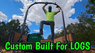 🪵A BEASTLY Trailer Log ARCH Build | Part 1.5 🪵