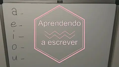 Como eu faço para aprender a escrever?
