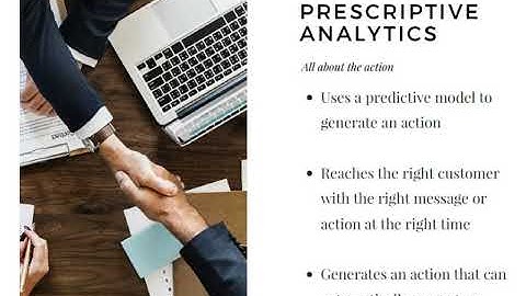 Prescriptive vs Predictive Analytics