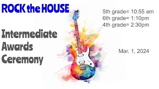 Rock the House Awards, Mar. 1, 2024 4th grade