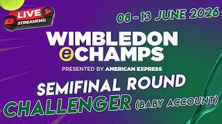Tennis Clash 2026 Wimbledon eChamps 1st Qualifier Challenger Semifinal Round [Biggest Baby Account] screenshot 2