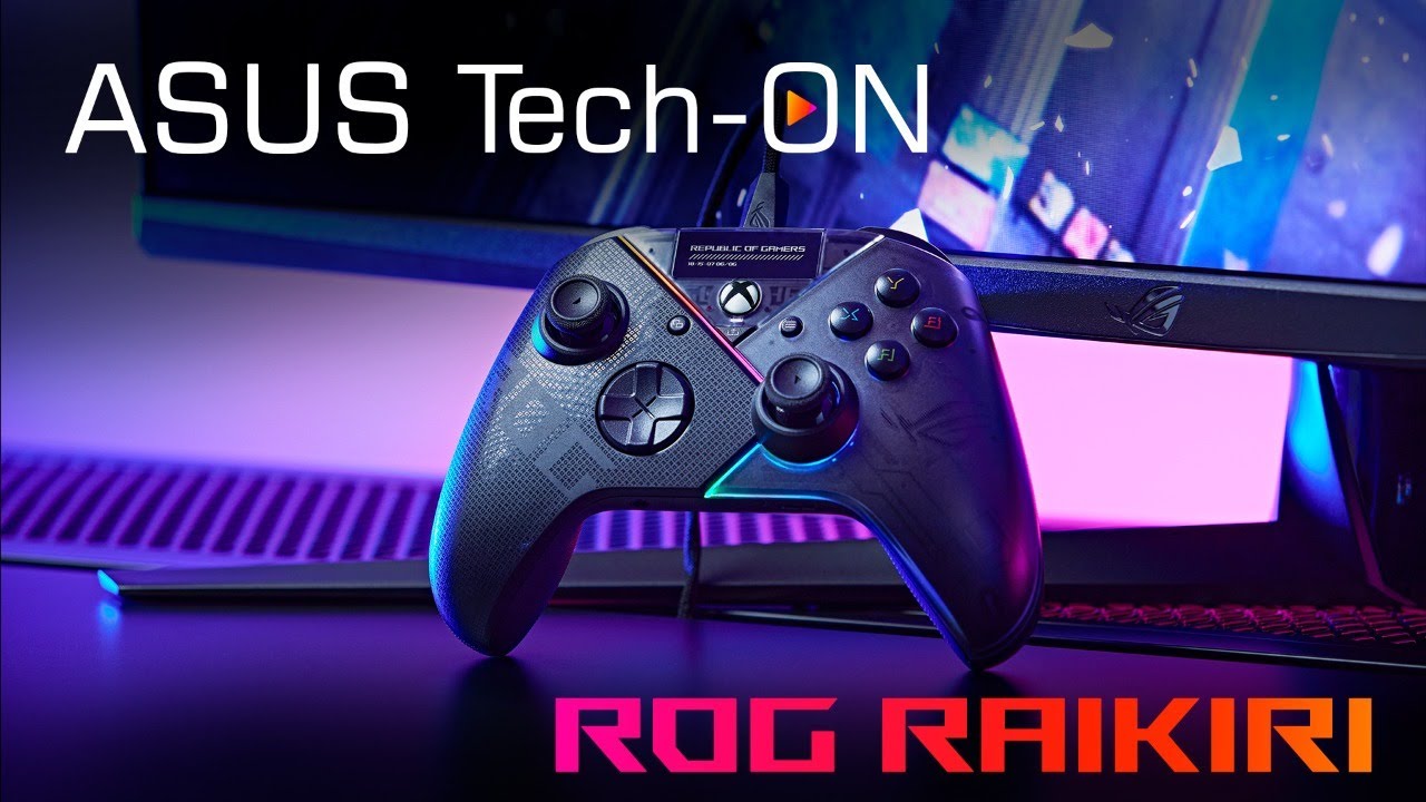 Asus Tech-On #64 - Si vas a usar control, que sea el mejor | ROG ...