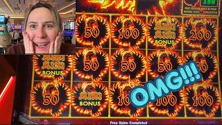 HIGH LIMIT GENERAL TSO PAID ME MASSIVE BONUS!!! #vegas #casino #slots #gambling #jackpot