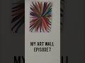 My Art Wall Episode 7 🖌️🎨🧱 Easy Watercolors Painting 🖌️ 🎨 Easy Watercolor Tutorial for Beginners 🎨🖌️