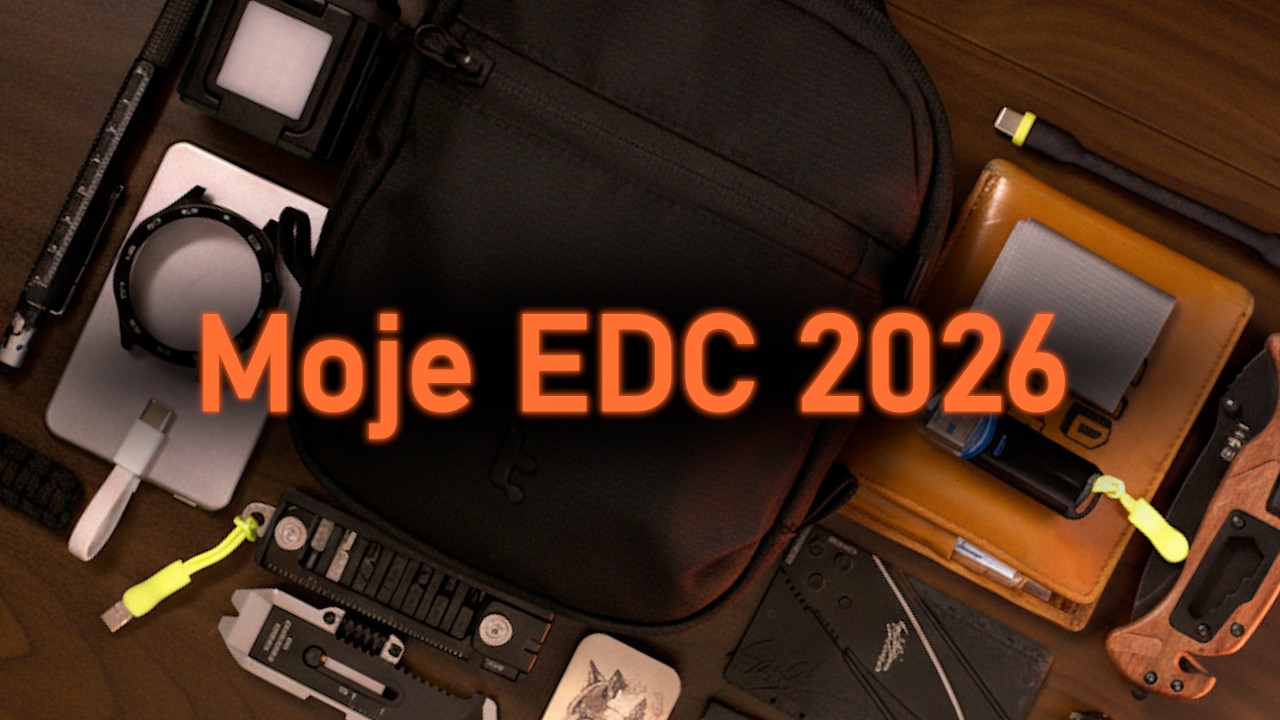 Moje EDC 2026: Čo nosím v taške každý deň? (Tomtoc, Gerber, BSH)
