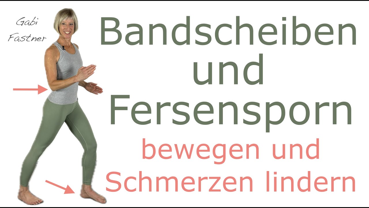 👟 22 min. Fersensporn lindern und Bandscheiben schützen | ohne Geräte
