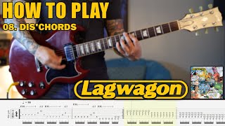 Dis&#39;chords - LAGWAGON (08. Trashed) - Guitar Playthrough With Downloadable Tab