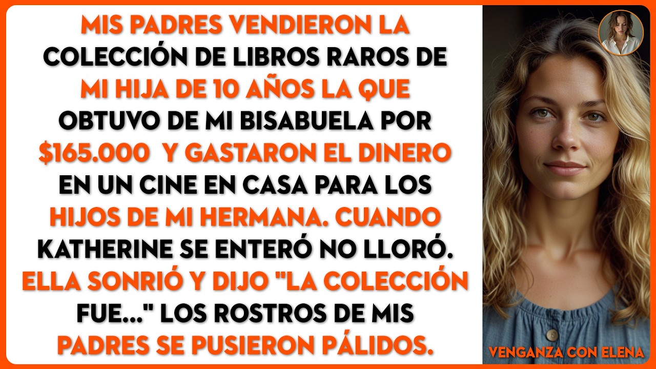 Mis padres robaron la colección de libros raros de mi hija y la vendieron por $165.000...