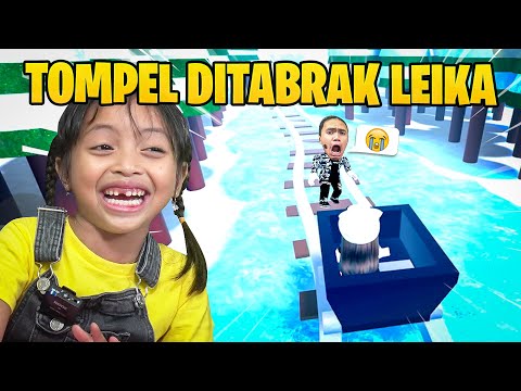 KERETA TOMPEL DITABRAK KERETA LEIKA 😱😨 CREATE A CAR RIDE [ROBLOX INDONESIA]