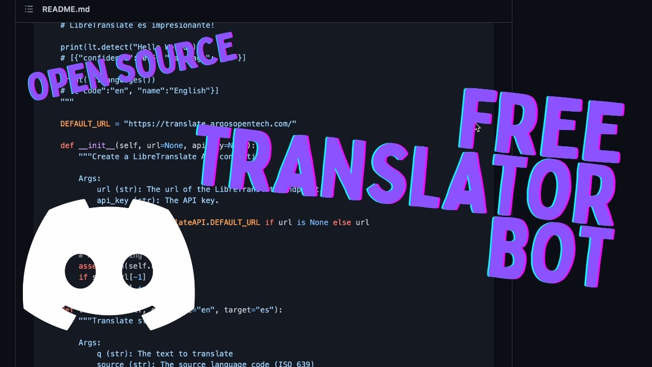 Переводчик для дискорд. Как сделать своего бота в Дискорд на Python. Deep Translate Python.