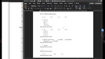 M220 Summer 2021 Performance Task #1 Video Walkthrough