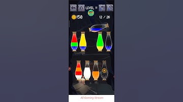 Water Sort Puzzle Level 11 Gameplay