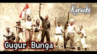 GUGUR BUNGA, versi Shanna Shannon Karaoke Lyrics