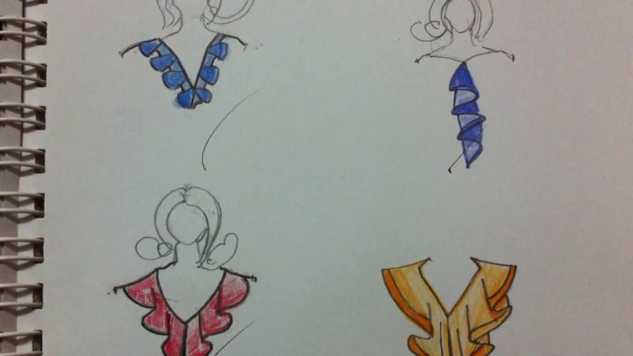 Learn How to Design 8 Collar Patterns 2016 - YouTube