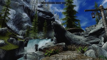 Skyrim SE Re-Engaged ENB with Dolomite weathers-Riverwood
