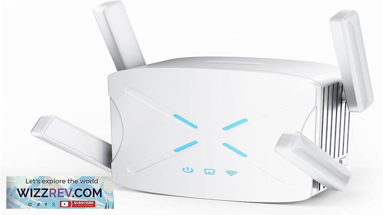 2026 WiFi Extender New Gen Wi Fi 6 Signal Booster Range