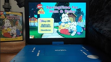 Menu Walkthrough Of Max & Ruby: Springtime For Max & Ruby DVD From 2005 (Easter 2022 Special) 🐦🐇🐣🌷