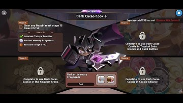 Might of the Ancients Part 3: Complete Walkthrough Stage 1~4 (Dark Cacao Cookie) Cookie Run Kingdom