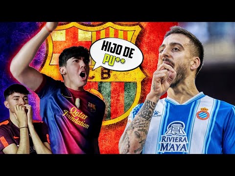 😱 REACTION to BARÇA 1-1 ESPANYOL *LOTS OF INSULTS*🤬 || Izan95