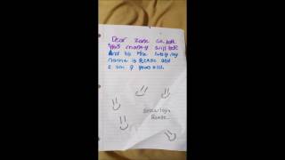 zane's letters