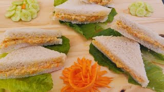 Chicken And Vegetable Sandwich Recipe by Simply Delectable
