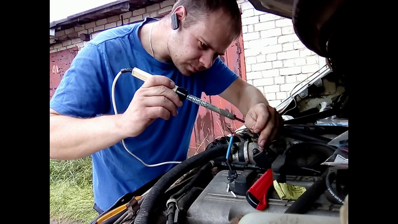 Замена дроссельной заслонки.Газель змз 405. - YouTube