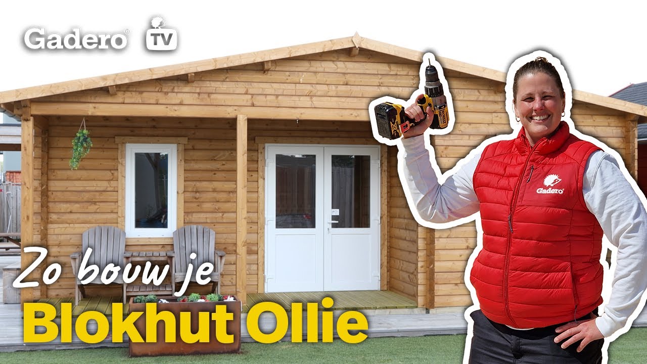 Blokhut Ollie: Zo bouw je deze blokhut!