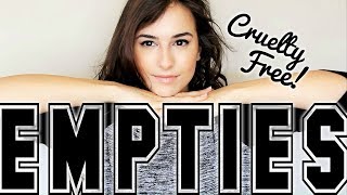 E M P T I E S | cruelty free