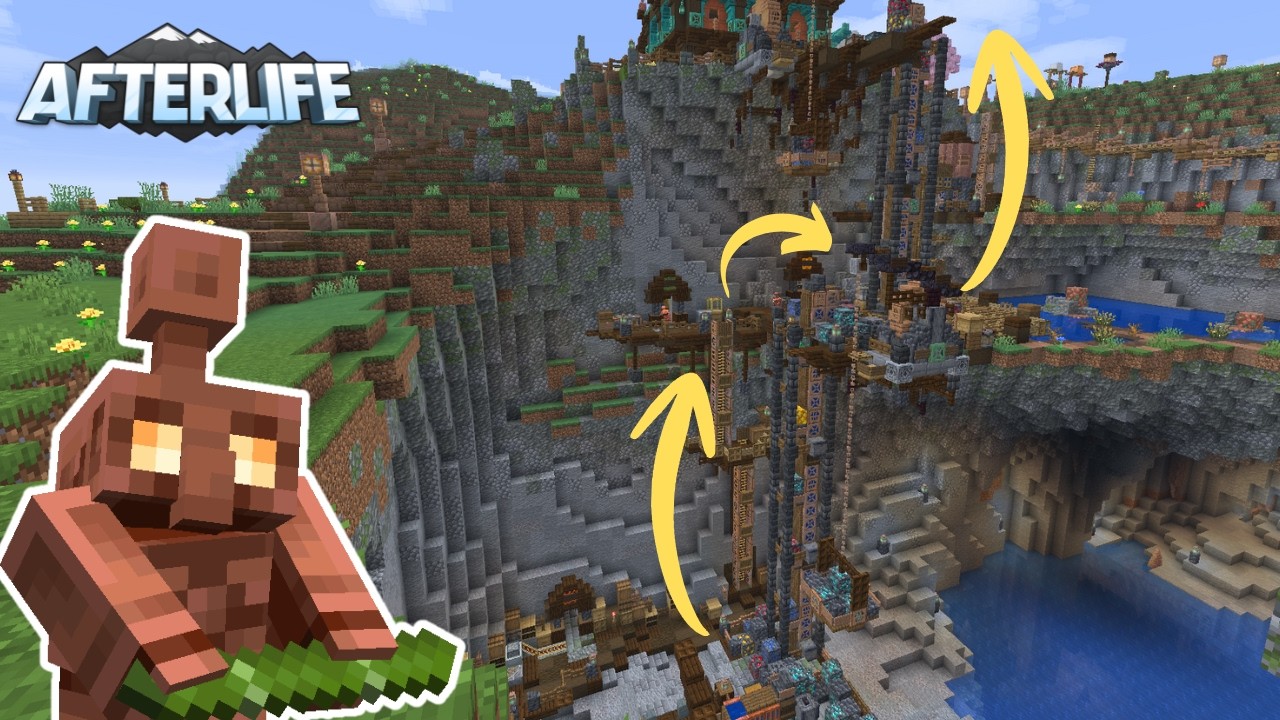 Automating My Base with Copper Golems: AfterLife SMP