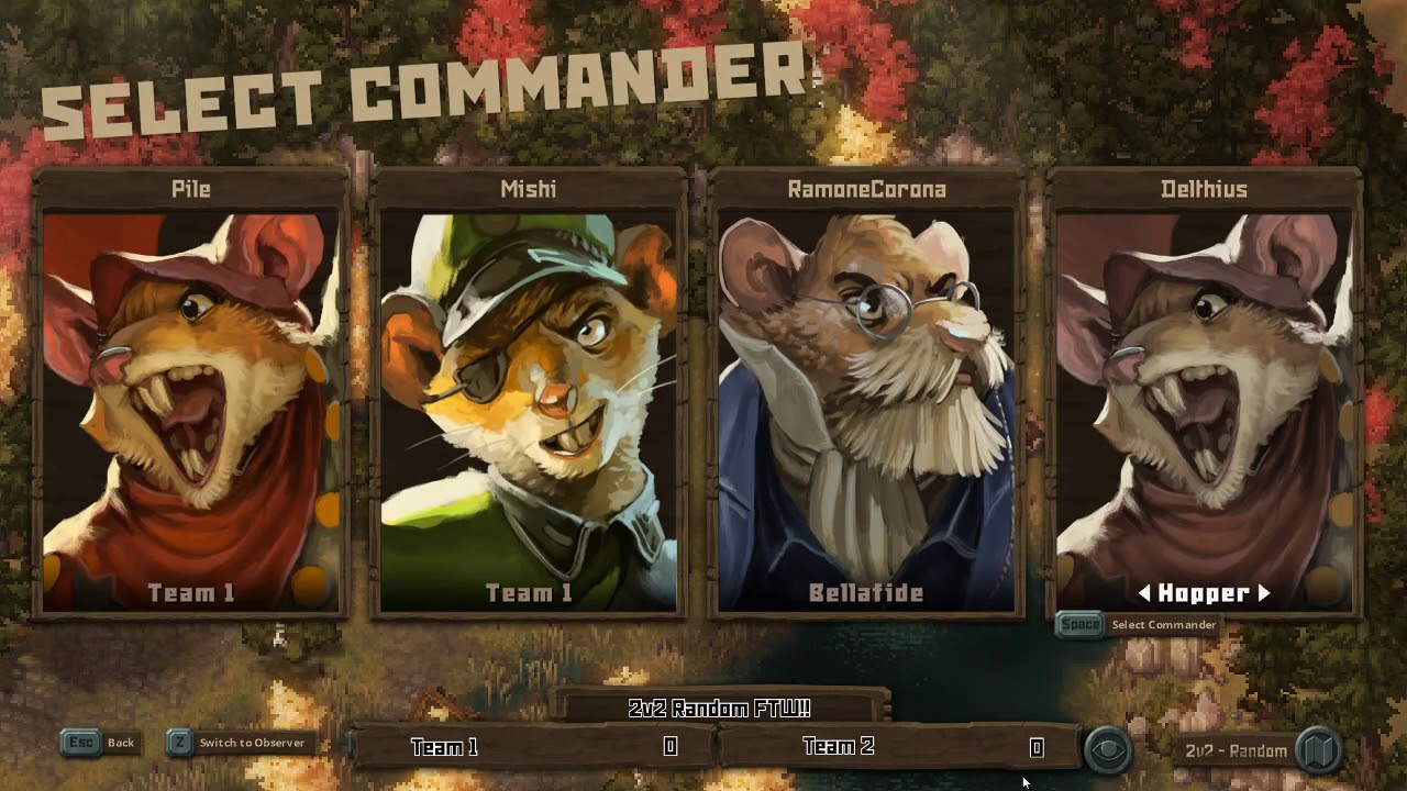 Tooth and Tail: 2v2's Bizarre Random Tournament RNG FTW!!