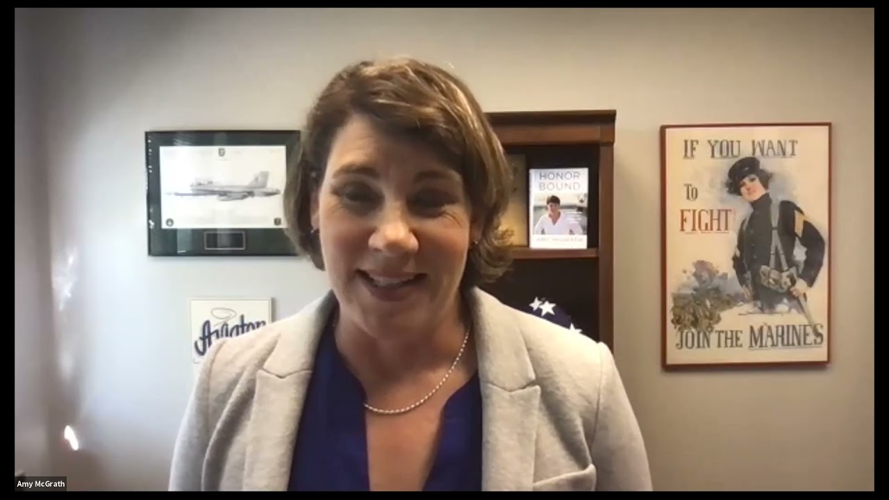 Honor Bound: A conversation with Ret. Lt. Col. Amy McGrath about service, sacrifice and leadership