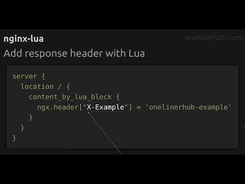 Add response header with Lua