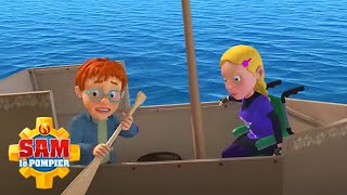 Hannah et Norman coincés en mer | NOUVEAUX épisodes | Sam le Pompier | Dessins animés