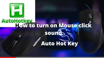 Produce Mouse Click Sounds