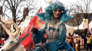Weihnachtsparade Jungfernstieg/ Hamburg: 2017 (HD)