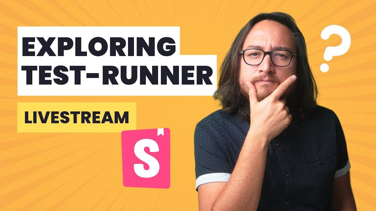 Exploring Storybook Test runner Livestream YouTube Exploring Storybook Test runner Livestream YouTube