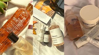 mostly hyram approved aesthetic skincare compilation | tiktok | 15 mins