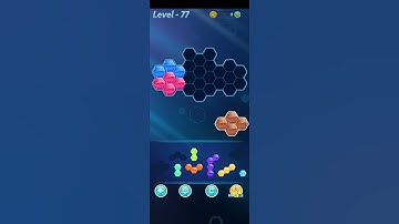 Block! Hexa Puzzle~Proficient block 8 to 9 levels~ level-77