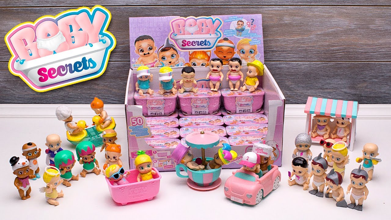 BABY SECRETS Puppen Unboxing! Spielen mit kleinen Babys in süßen ...