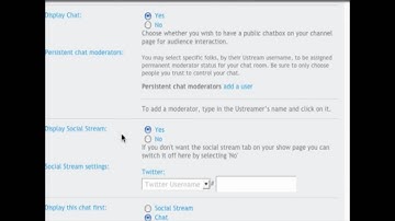 UStream Video Tutorial Part 2: Setting Up a USTREAM Show