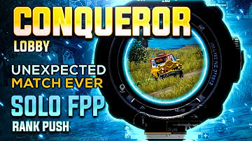 Solo fpp rank push | How to get kills in solo fpp conqueror lobby | Unexpected result in last circle