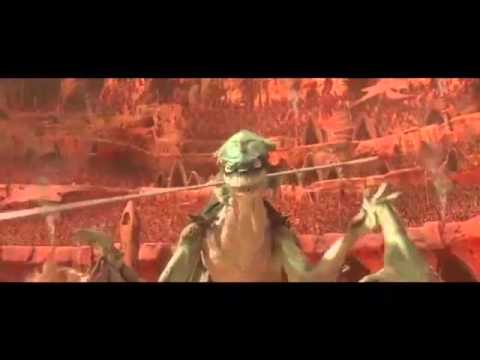 Obidala Anakin and Padme Amidala saves Obi Wan scene part3 - YouTube