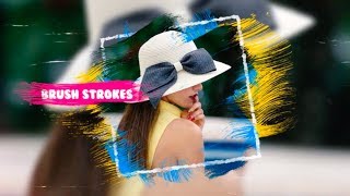 Brush Strokes Slideshow - After Effects Template